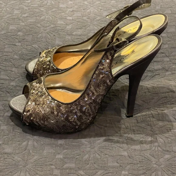 Michael Antonio Sequined Heels - Picture 4 of 6